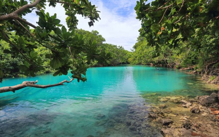 Blue Lagoon, Near Port Vila, Efate Island, Vanuatu